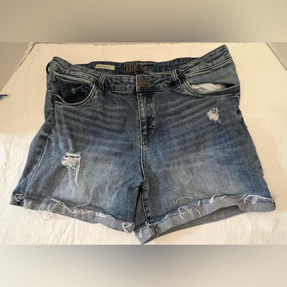 Kut from the Kloth denim shorts.